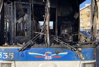 Директор «АТП» рассказал, как проходит проверка после пожара в троллейбусе
