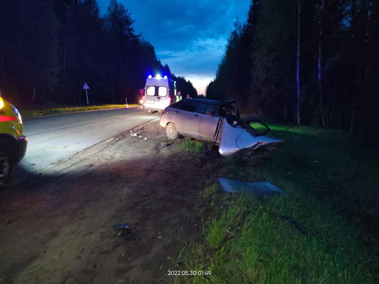 В Кировской области в ДТП погибли два водителя и пострадали 4 пассажира