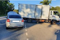 В Кировской области столкнулись грузовик с легковушкой: госпитализирован ребенок