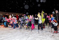 Новогодние лыжные гонки на призы АО СЗ "Кировский ССК"