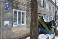 В Нововятске обрушилось крыльцо многоквартирного дома