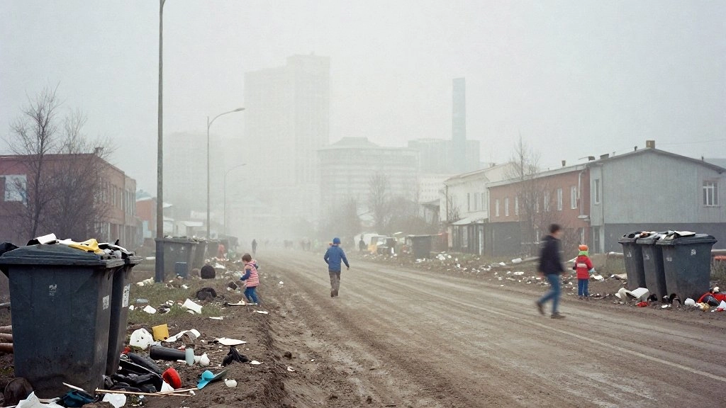 Черный снег, металлический привкус во рту и вечная ночь: самый грязный город в России, откуда люди уезжают при первой возможности