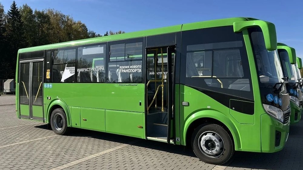 В Кирове на маршруты выходят пять новых зеленых автобусов