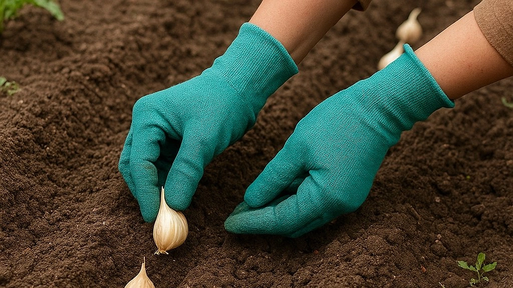 Грядка под чеснок за 2 недели до посадки: 5 приёмов, которые обеспечат крупные головки с кулак