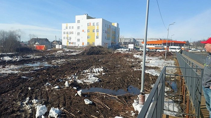 В Слободском начали готовить площадку под первый городской бассейн