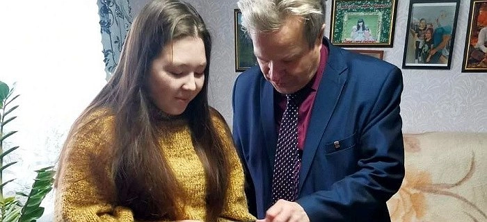 Губернатор исполнил мечту ученицы Пижанской школы