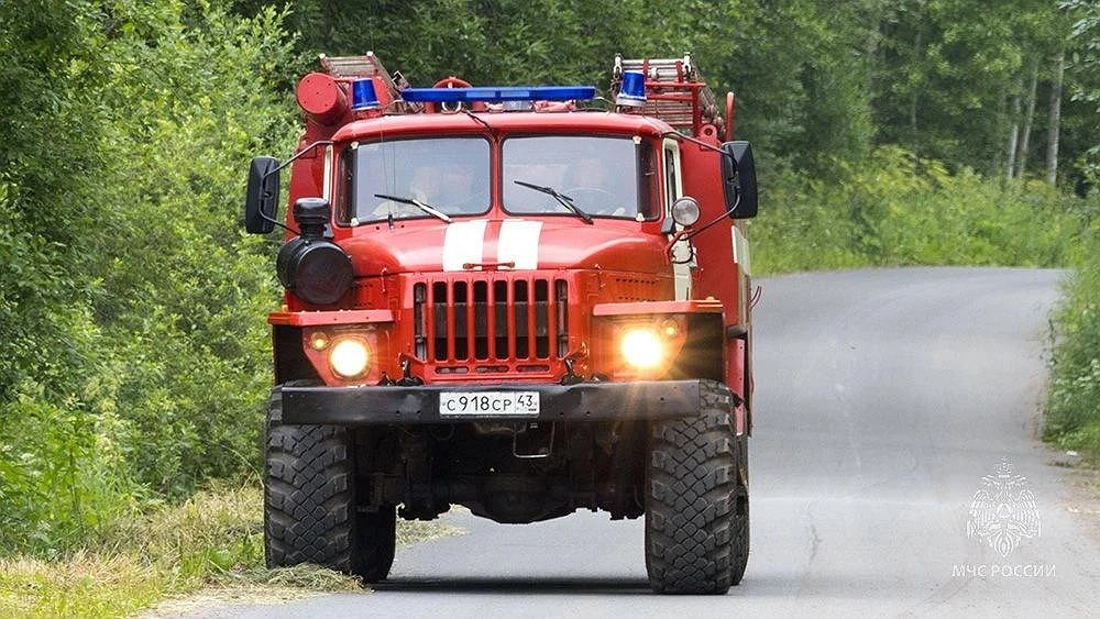 В Вятских Полянах из-за неправильной печи сгорело 100 квадратов дачного участка