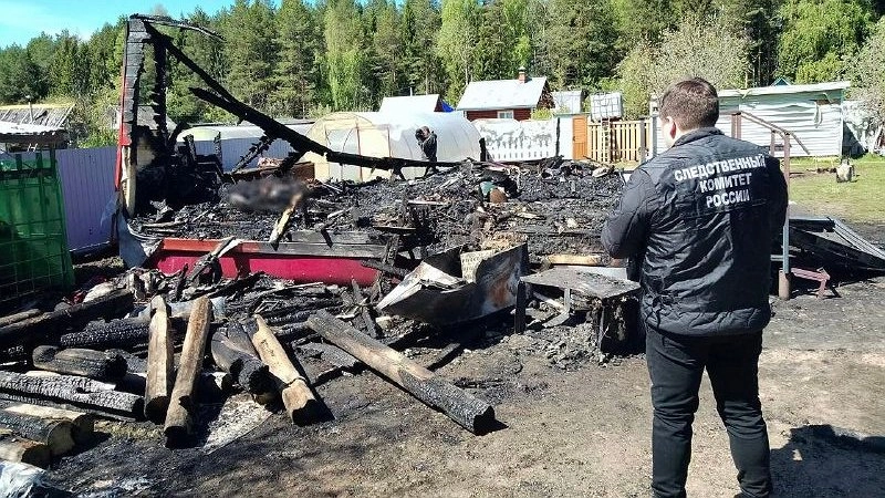 В Кирове 74-летний мужчина погиб в пожаре на даче