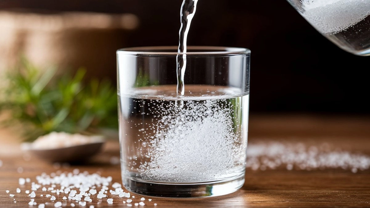 Всего на сутки оставила стакан с уксусом и солью. А зашла будто в новую квартиру, да и разум стал чище - мой секрет чистки