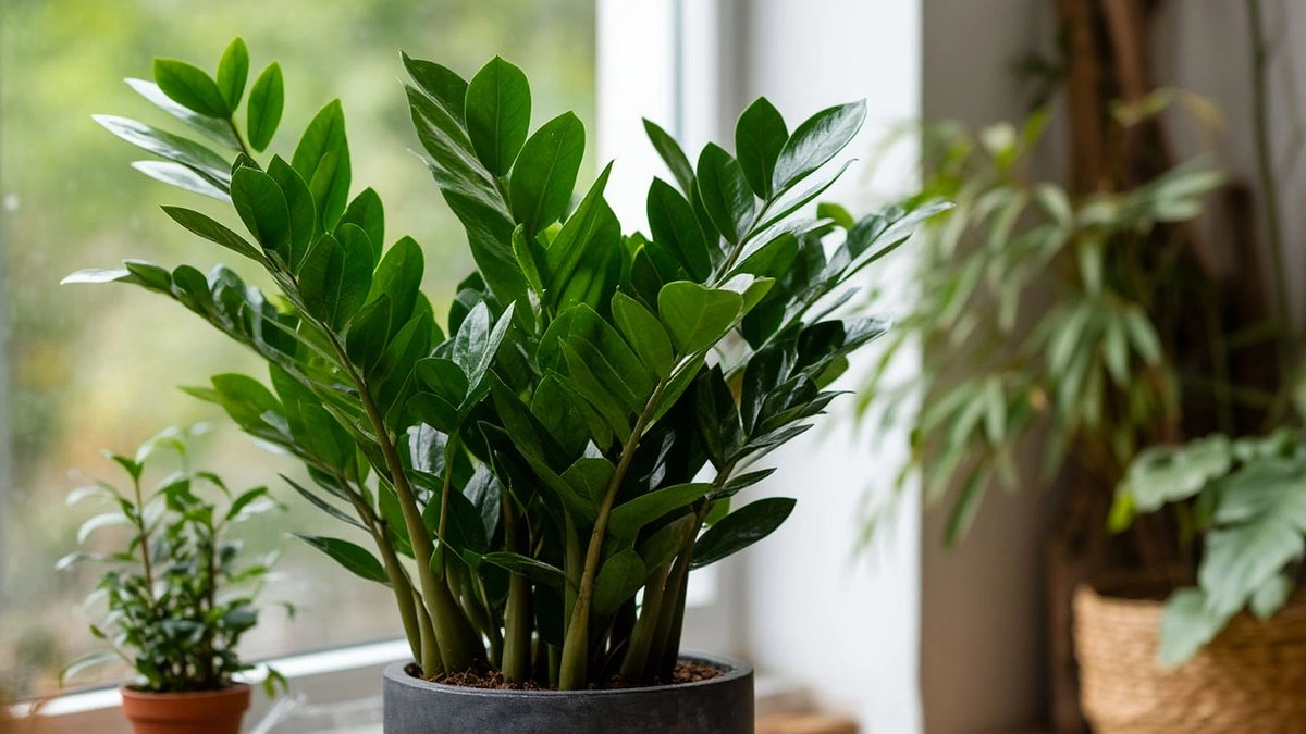 4 капли под корень – и замиокулькас вымахает мощнее баобаба: крупные листья и новые побеги