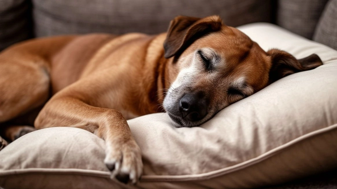 Почему собаки спят на подушке хозяина - вот что это значит на самом деле