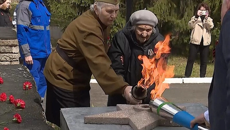 В Слободском районе зажгли еще один Вечный огонь