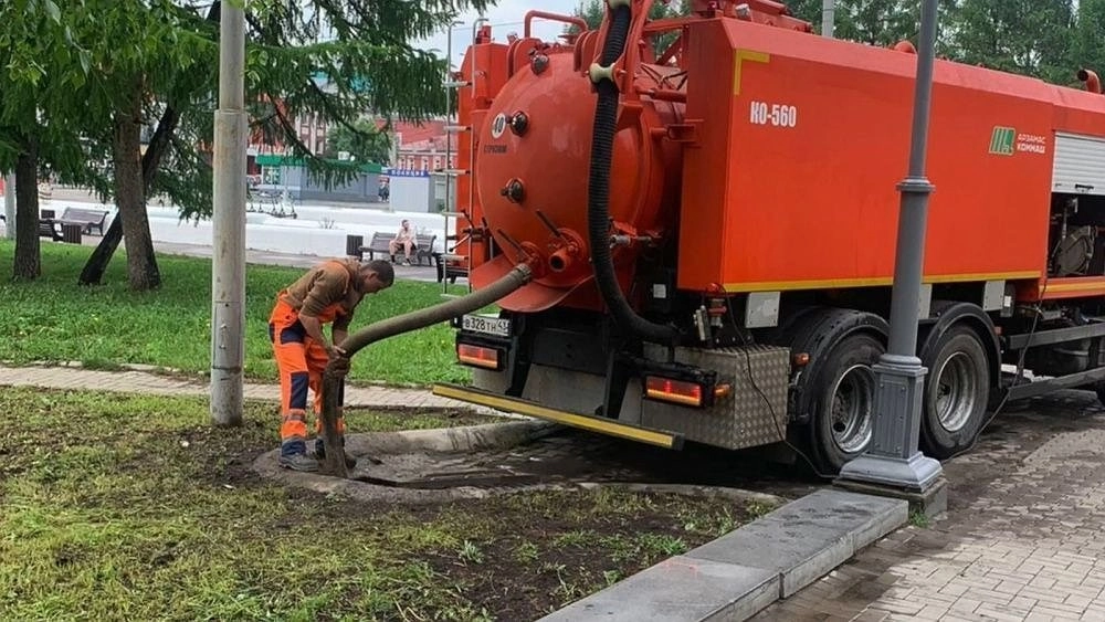 Ливни проверяют Киров на прочность