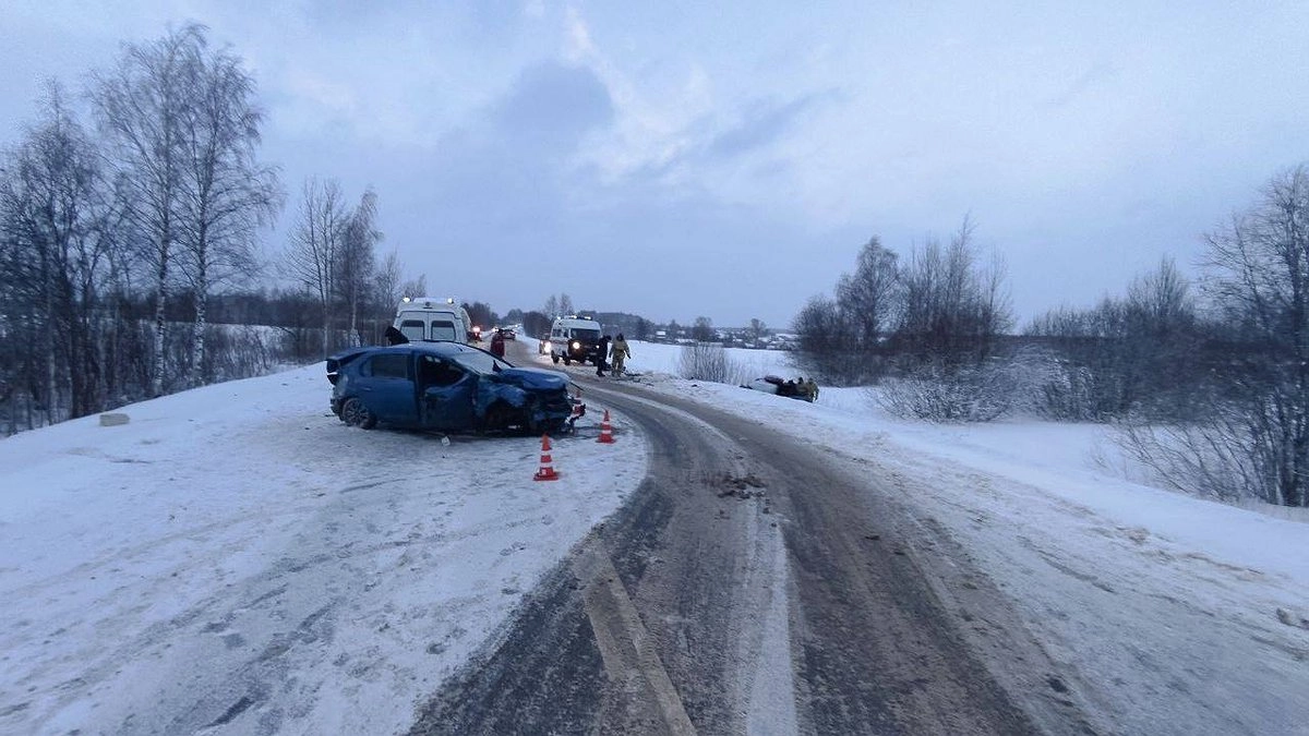 В Оричевском районе в аварии пострадали пять человек