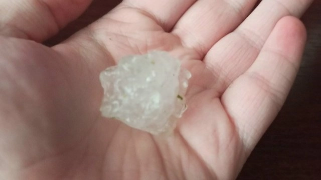 Суперячейковый град прошёл в Кировской области