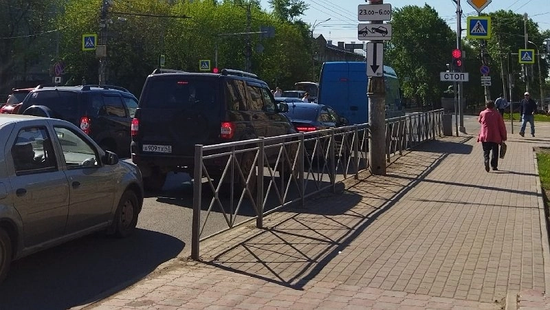 "Пробок больше будет": улицу Казанскую перекроют еще в одном месте в Кирове