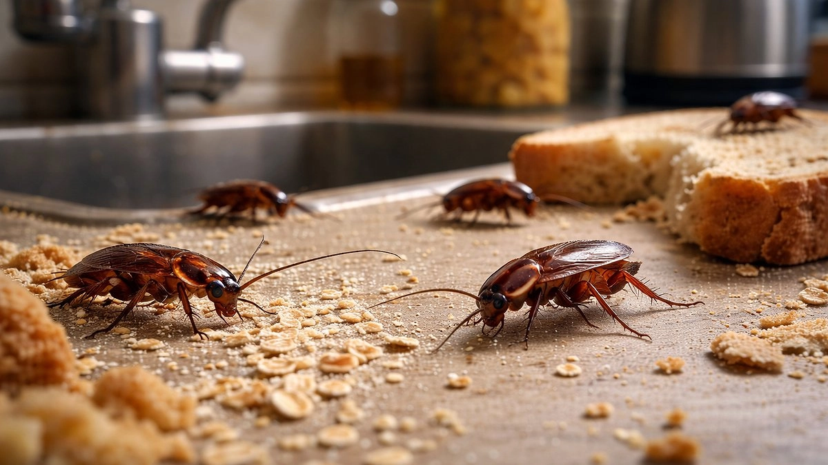 Тараканы на дух не переносят смесь из 2 продуктов: этот кухонный трюк используют многие хозяйки - работает 100%