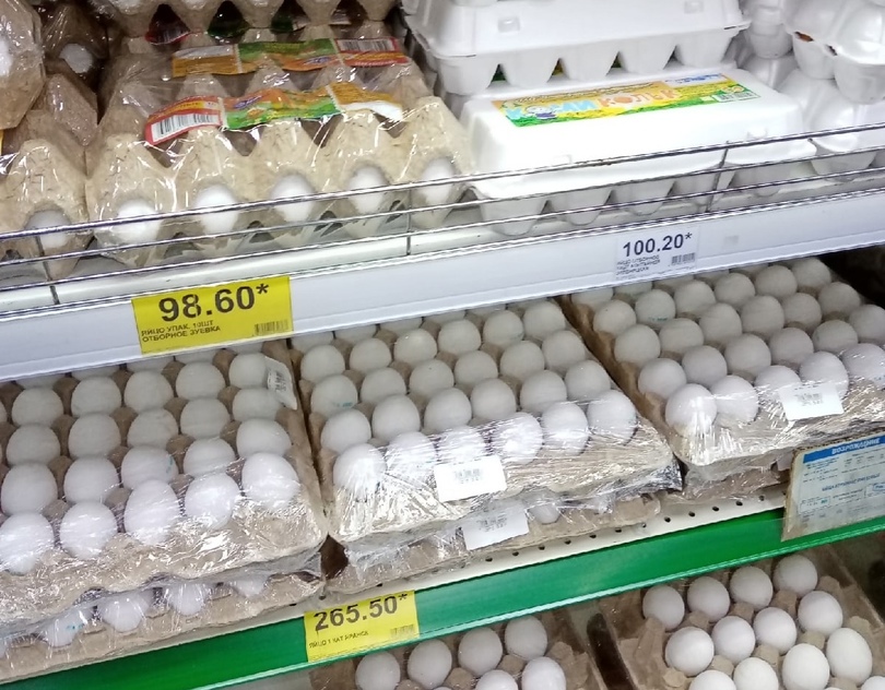 Яйца В Магазине Фото