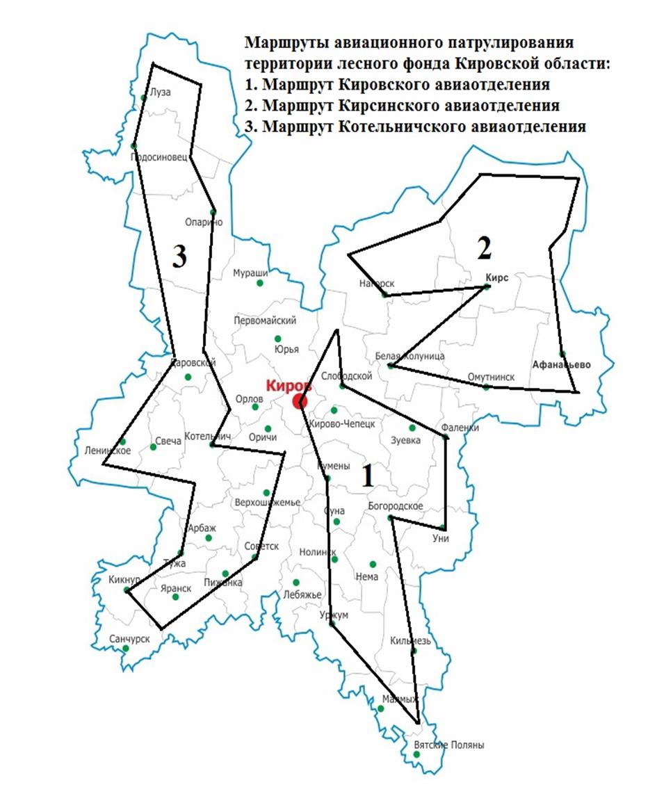 Котельнический район кировской области карта