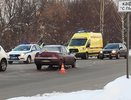 На повороте в Ганино автомобиль выкинуло в сугроб