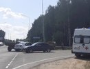 На трассе  «Вятка» трактор столкнулся с иномаркой