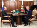 Президент РФ Владимир Путин провел рабочую встречу с Дмитрием Мазепиным