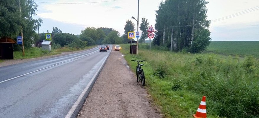 В Кирове разыскали водителя, который сбил 11-летнего велосипедиста