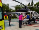В Кировской области рыбака в тяжелом состоянии доставили в больницу на вертолёте санавиации