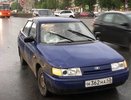 На Октябрьском проспекте сбили двух девушек: видео аварии