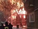Пожар в центре Кирове: на Герцена полыхал старинный дом
