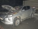 На стоянке в Кирове вспыхнул автомобиль