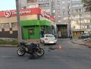 В Кирове иномарка столкнулась с мотоциклом: есть пострадавшие