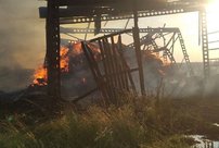 Дети в Кировской области спровоцировали пожар с ущербом в 150 тысяч рублей