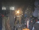 В центре Кирова загорелось двухэтажное здание со столовой