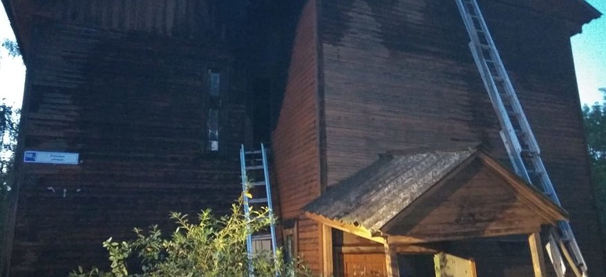 В центре Кирова произошел пожар: погибли два человека