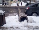 Бампер всмятку: иномарка в Кирове угодила в столб 