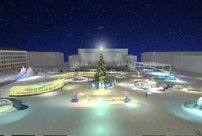 «Поехали!»: Театральная площадь к Новому году погрузится в космос