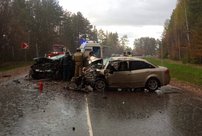 В Уржумском районе в аварии погибли оба водителя