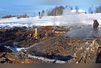 В Кировской области на пепелище сгоревшего дома нашли останки пенсионера