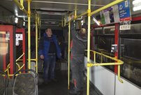 В Кировских автобусах начали обеззараживать воздух