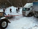 В Кировской области вытащили большегруз, застрявший неделю назад