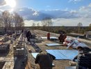 В посёлке Лесные Поляны начали ремонтировать крышу ФАПа