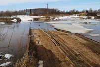 В Кировской области затонул мост, три деревни отрезаны от мира