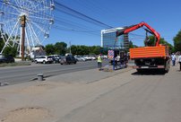 В Кирове продолжают устанавливать новые остановочные павильоны