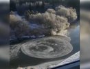 Метеорологи раскрыли тайну вращающихся ледяных дисков в Чепецке