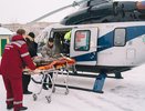 Названы районы, откуда чаще всего доставляют пациентов санавиацией