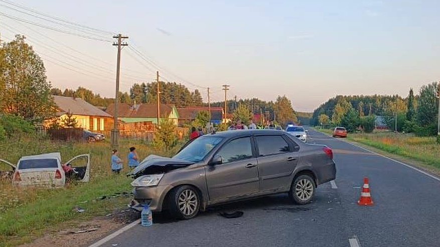 Главная картинка новости: В ДТП под Кировом пострадали двое взрослых и полугодовалый малыш