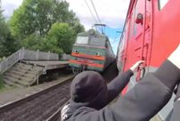 13 -летний кировчанин проехал несколько км, зацепившись за поезд