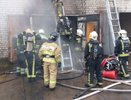 В Кирове загорелся гаражный бокс: есть пострадавший