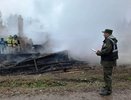 В Котельническом районе при пожаре погибла женщина